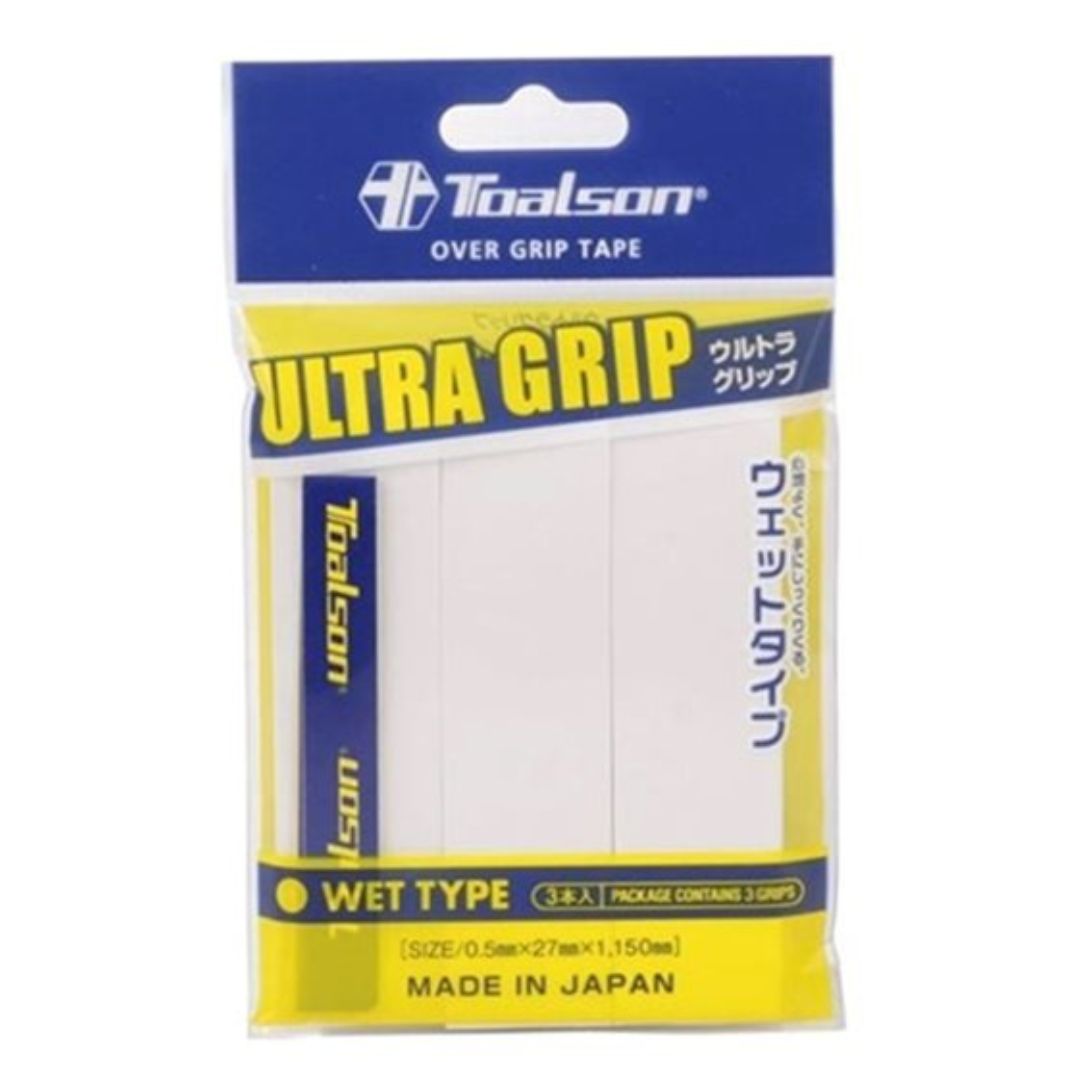 Grip Toalson Ultra (Lot de 3, Blanc) padellife