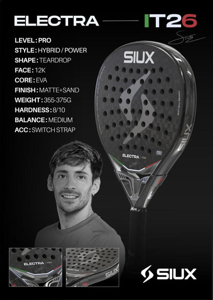 Raquette de padel Siux Electra Pro IT26