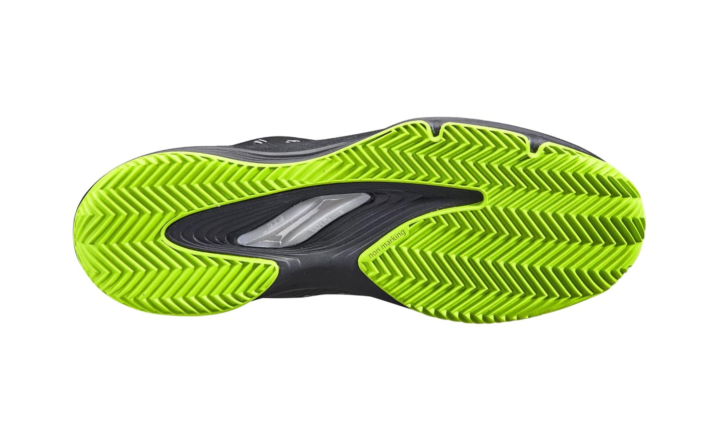 Chaussures de padel Wilson Hurakn (Noir/Vert jasmin) - Padellife.fr