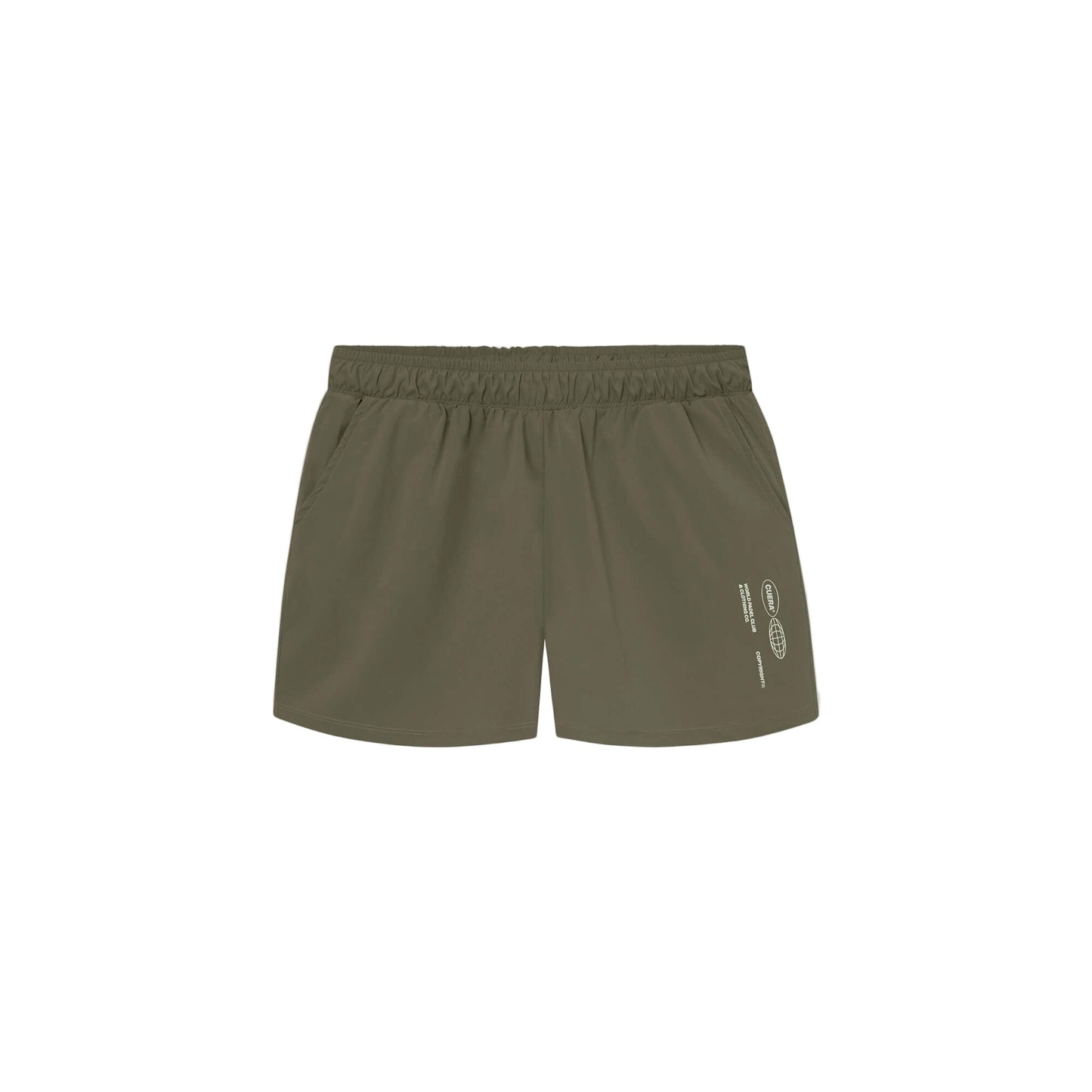 Short Cuera Active Globe Femme (kaki)