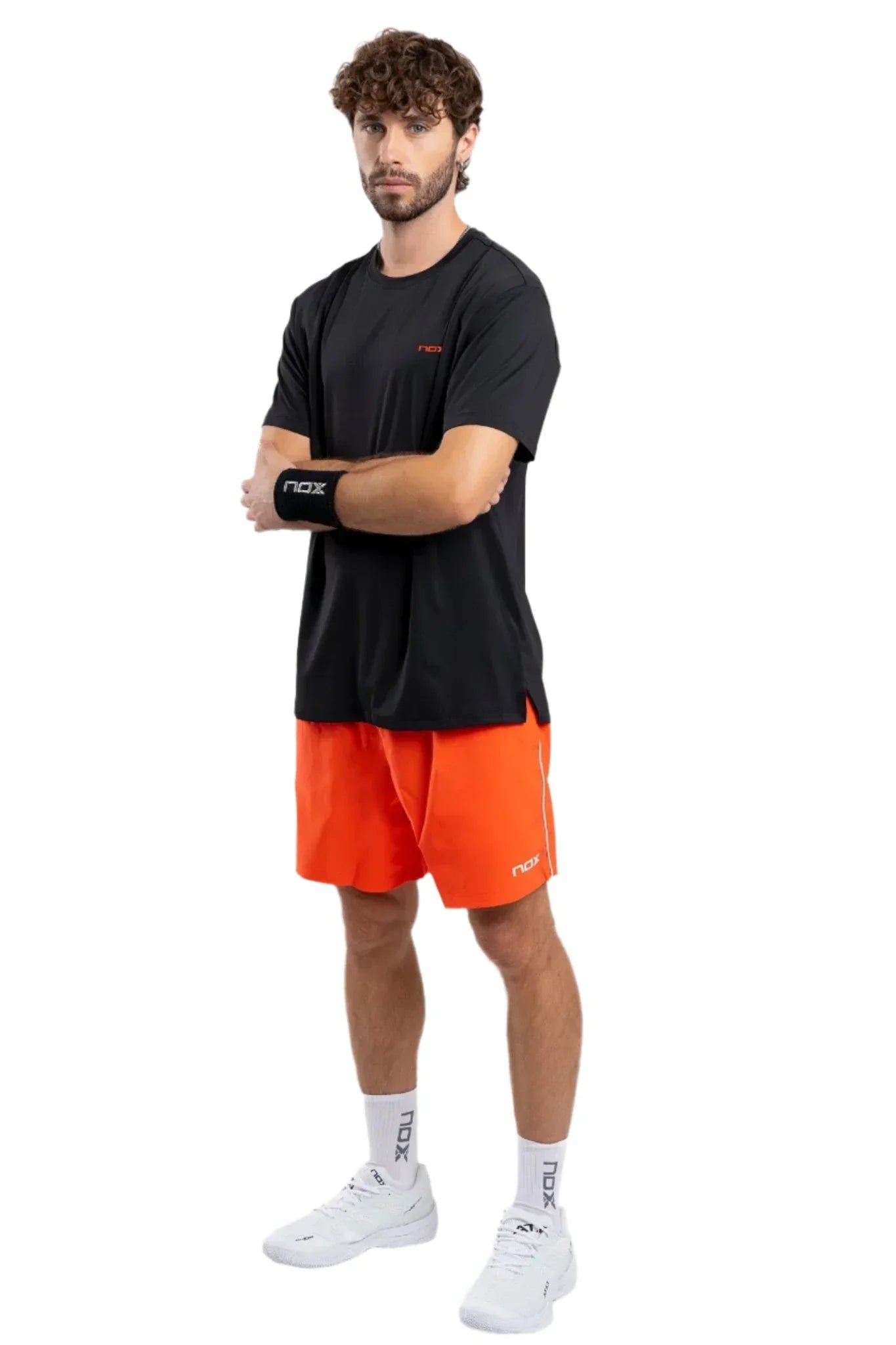 Nox Team Regular Men's T-shirt (Black) - Padellife