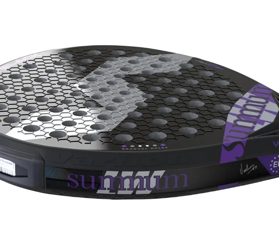 Varlion LW Summun Carbon Black Padel - Padellife.fr