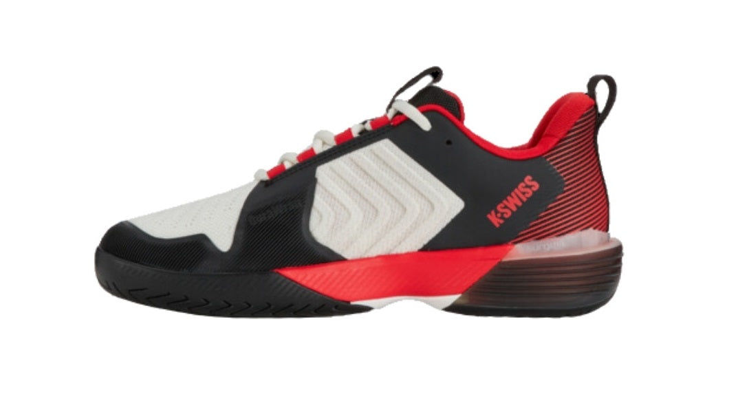 Chaussures K-Swiss Ultrashot 3 (Bright White/Stretch Limo/High Risk Red)