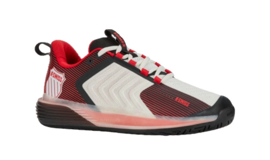 Chaussures K-Swiss Ultrashot 3 (Bright White/Stretch Limo/High Risk Red)