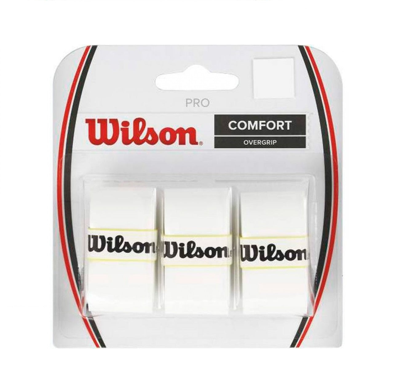 Wilson Pro Overgrip (Blanc, lot de 3) - Padellife.fr