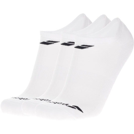 Chaussettes de cheville Babolat Invisible (Lot de 3, blanc)