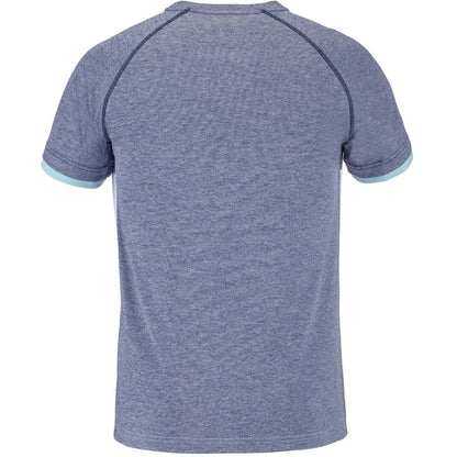 T-shirt à col rond Babolat Play (Blanc/Bleu)