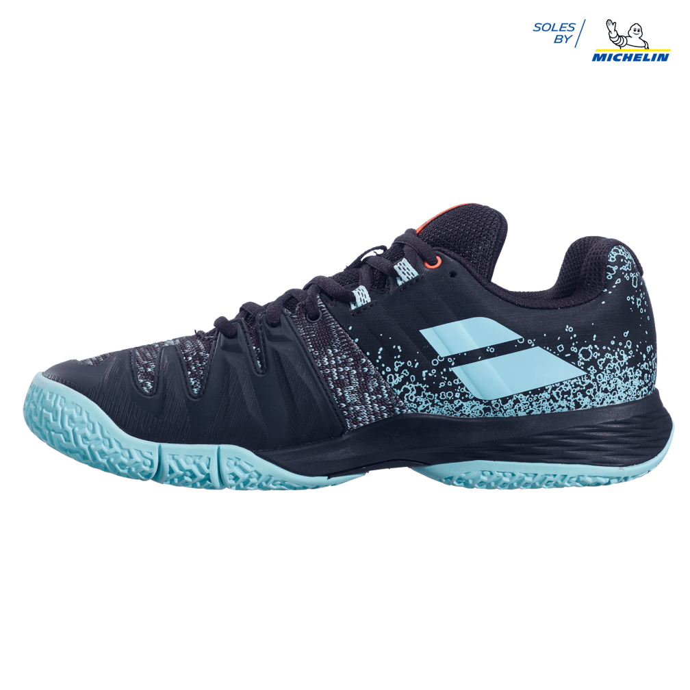 Chaussures de Padel Babolat Sensa Femme (Noir/Turquoise)