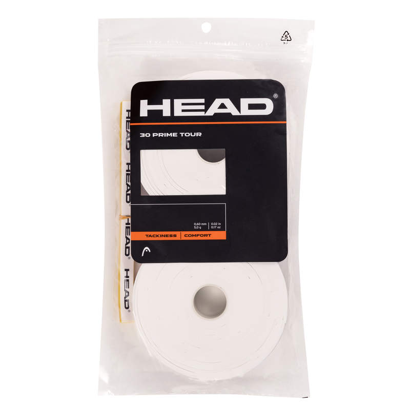 Overgrip Head Prime Tour (lot de 30, blanc)