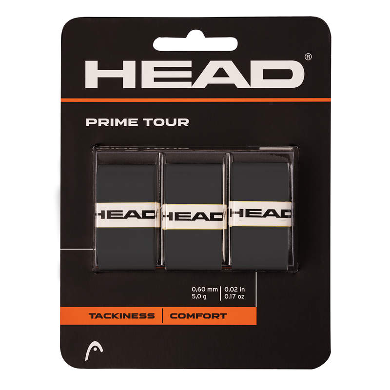 Overgrip Head Prime Tour (lot de 3, noir)