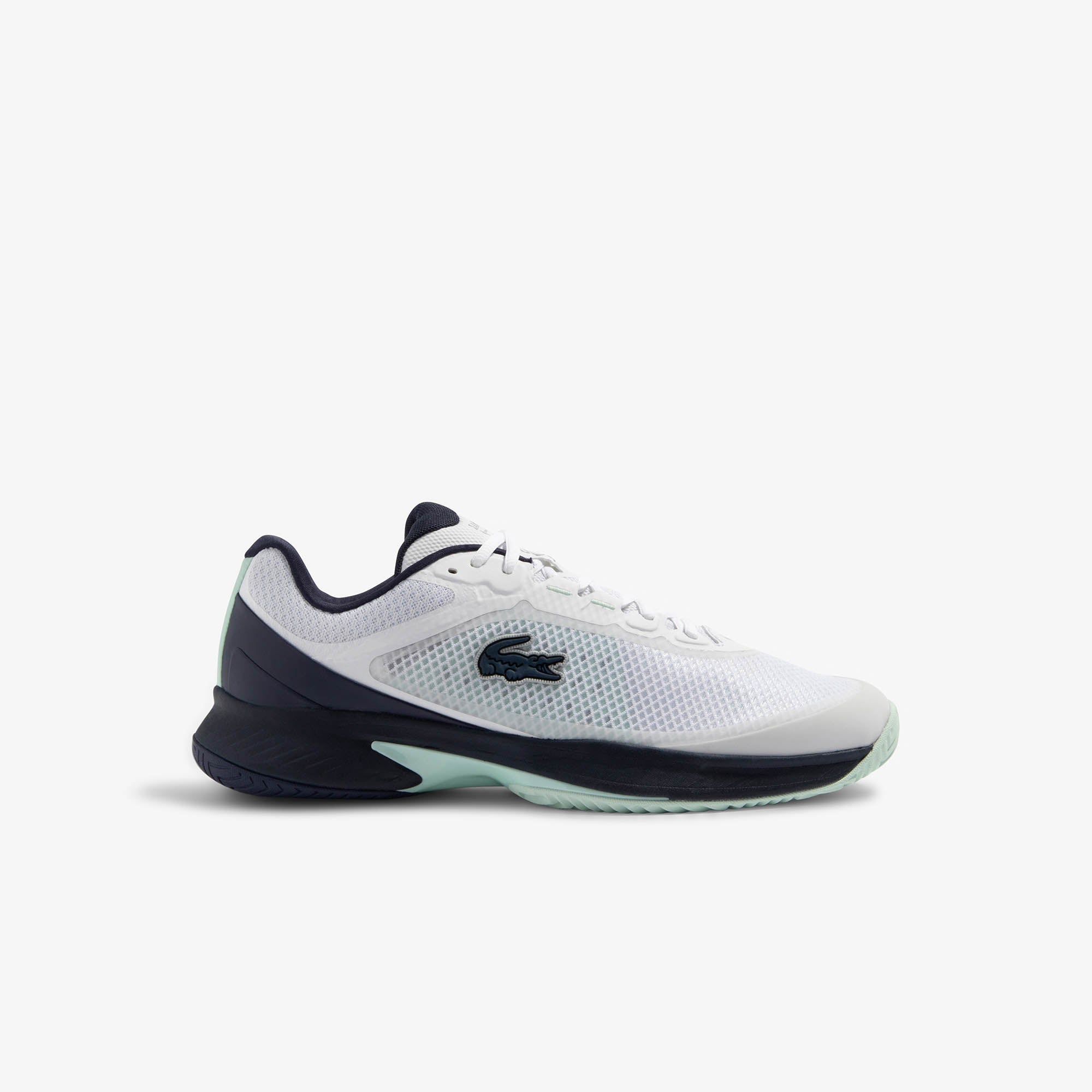 Chaussures Lacoste Tech Point Textile (Blanc/Bleu marine)