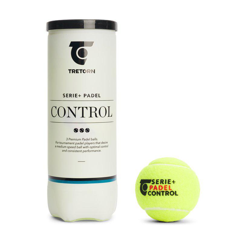 Balles de padel Tretorn Serie+ Padel Control (3 balles)