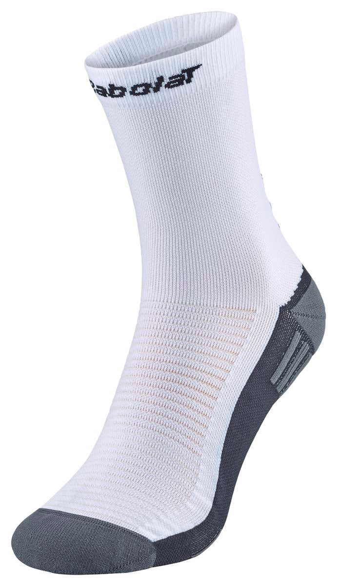 Chaussettes mi-mollet Babolat Padel (Blanc/Noir)