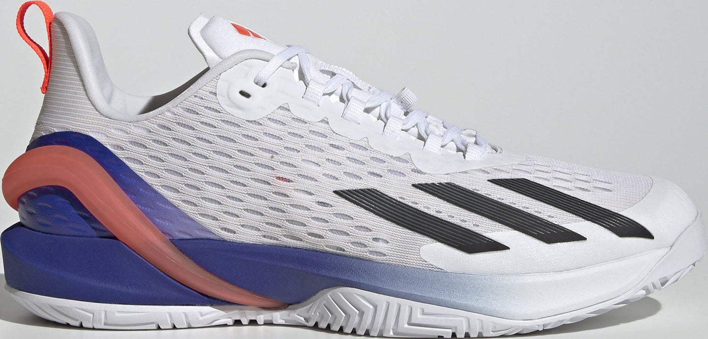 Chaussures pour Hommes Adidas Adizero Cybersonic (Blanc/Noir/Rouge)
