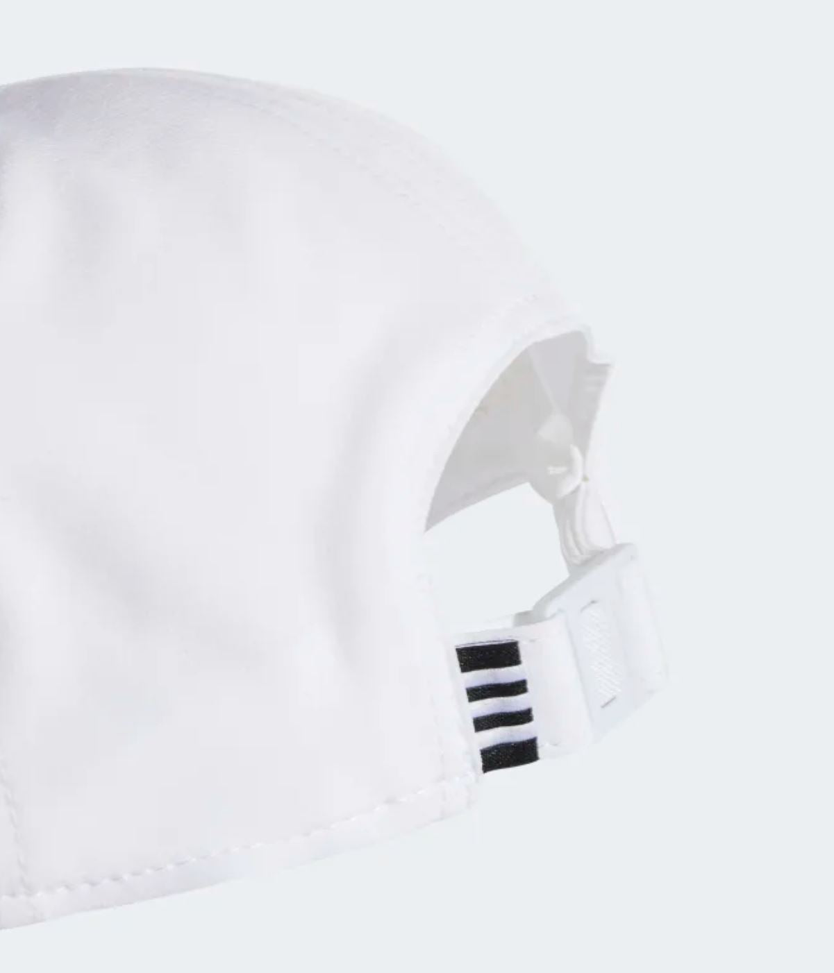 Casquette de baseball Adidas à 3 rayures (Blanc)