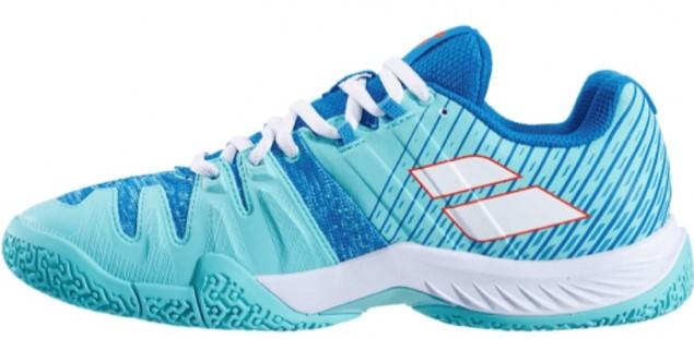 Chaussures de Padel Femme Babolat Movea (Célestel/Blanc)