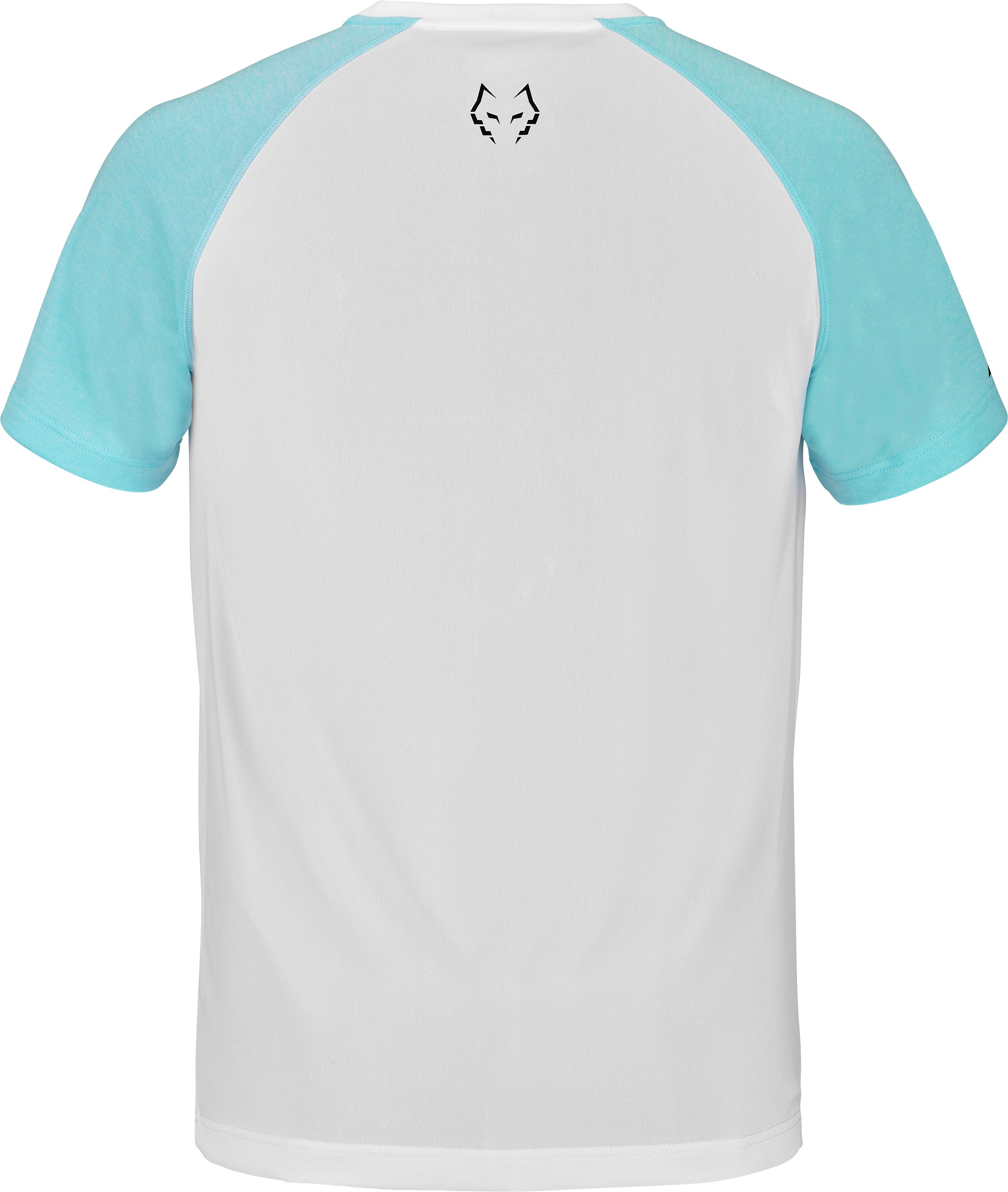 T-shirt à col rond Babolat Juan Lebron (Blanc/Bleu ciel)