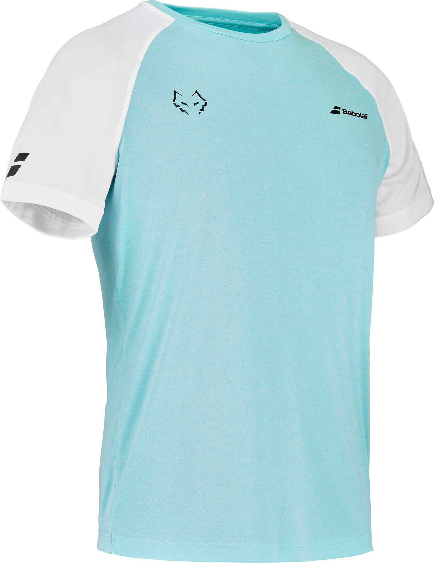 T-shirt à col rond Babolat Juan Lebron (Bleu/Blanc)