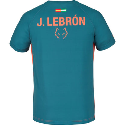 T-shirt à col ras du cou Juan Lebron Babolat (Orange/Bleu foncé)
