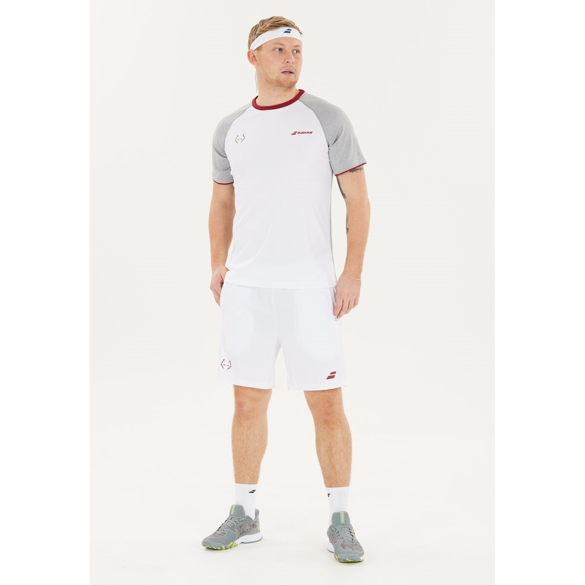 Shorts Babolat Juan Lebron (White/White)