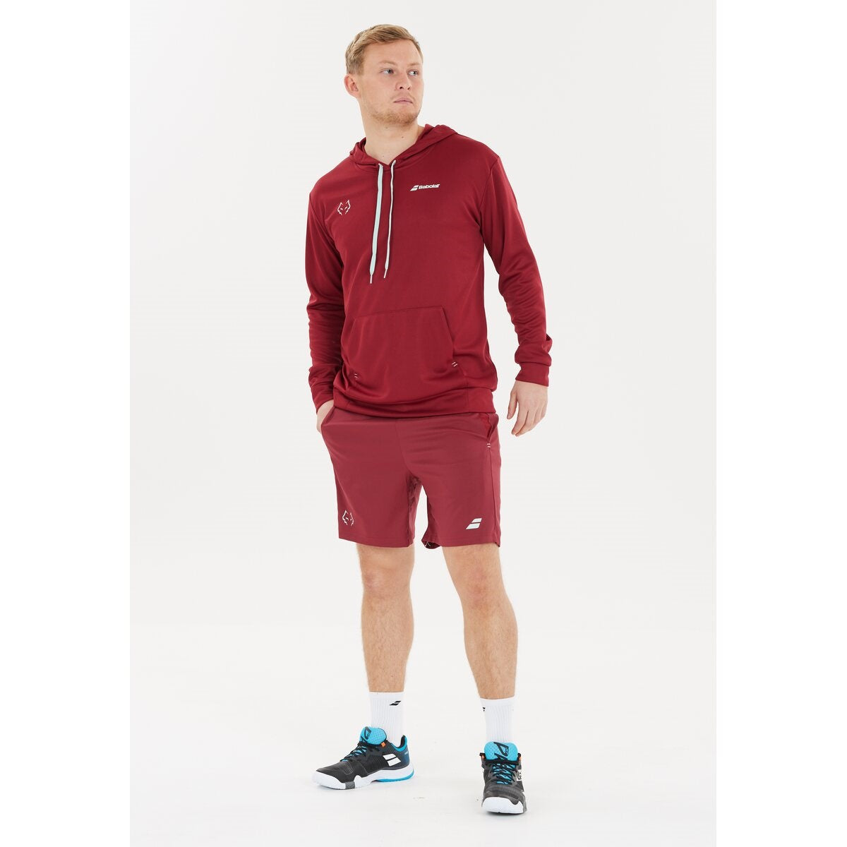 Shorts Babolat Juan Lebron (Red Dahlia)