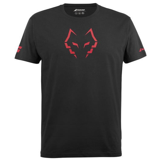 T-shirt Babolat Cotton Juan Lebron (Black/Black)