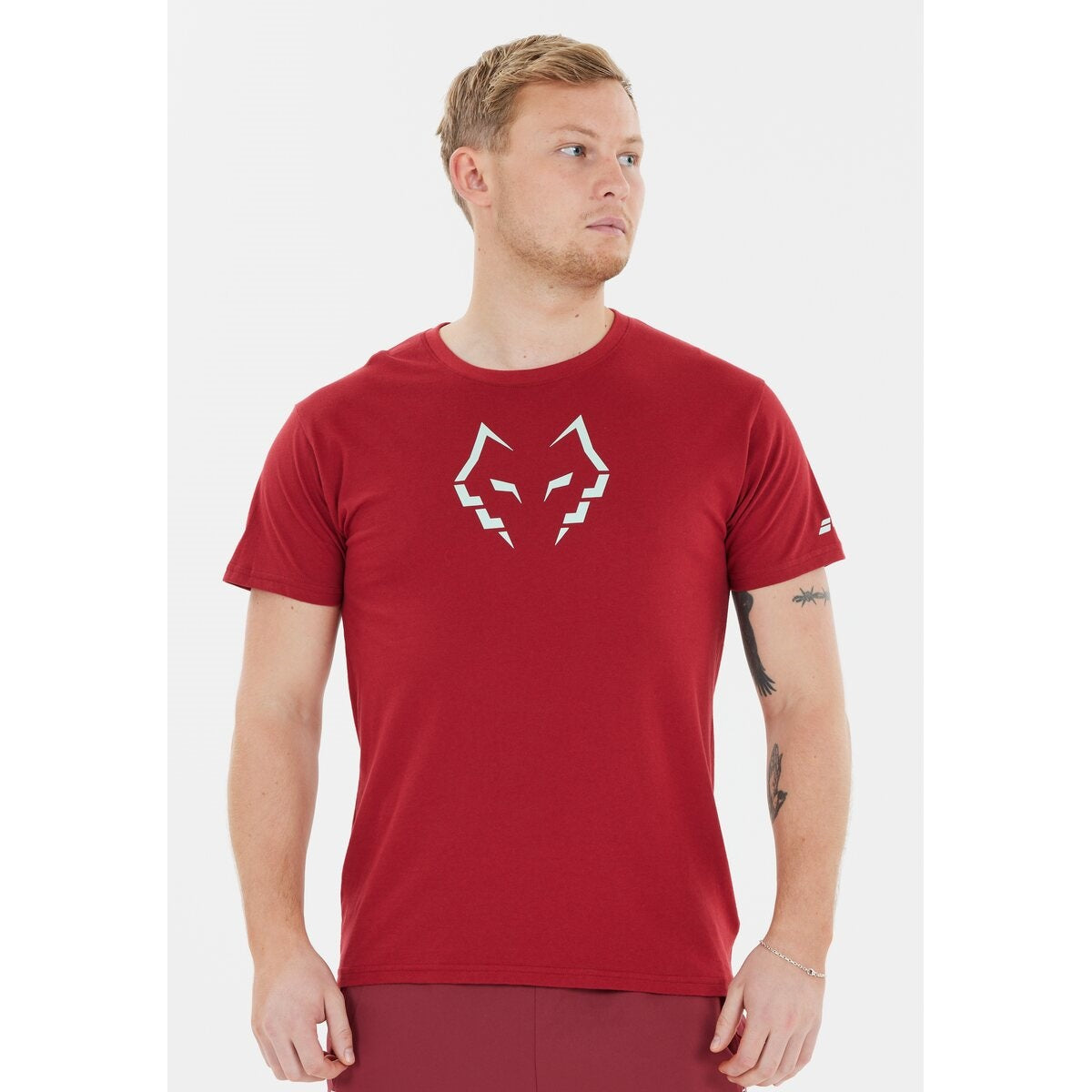 T-shirt Babolat Cotton Juan Lebron (Red Dahlia)