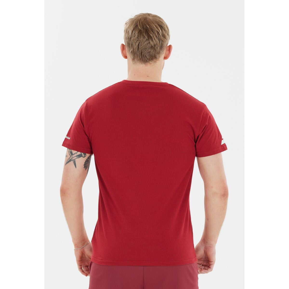 T-shirt Babolat Cotton Juan Lebron (Red Dahlia)