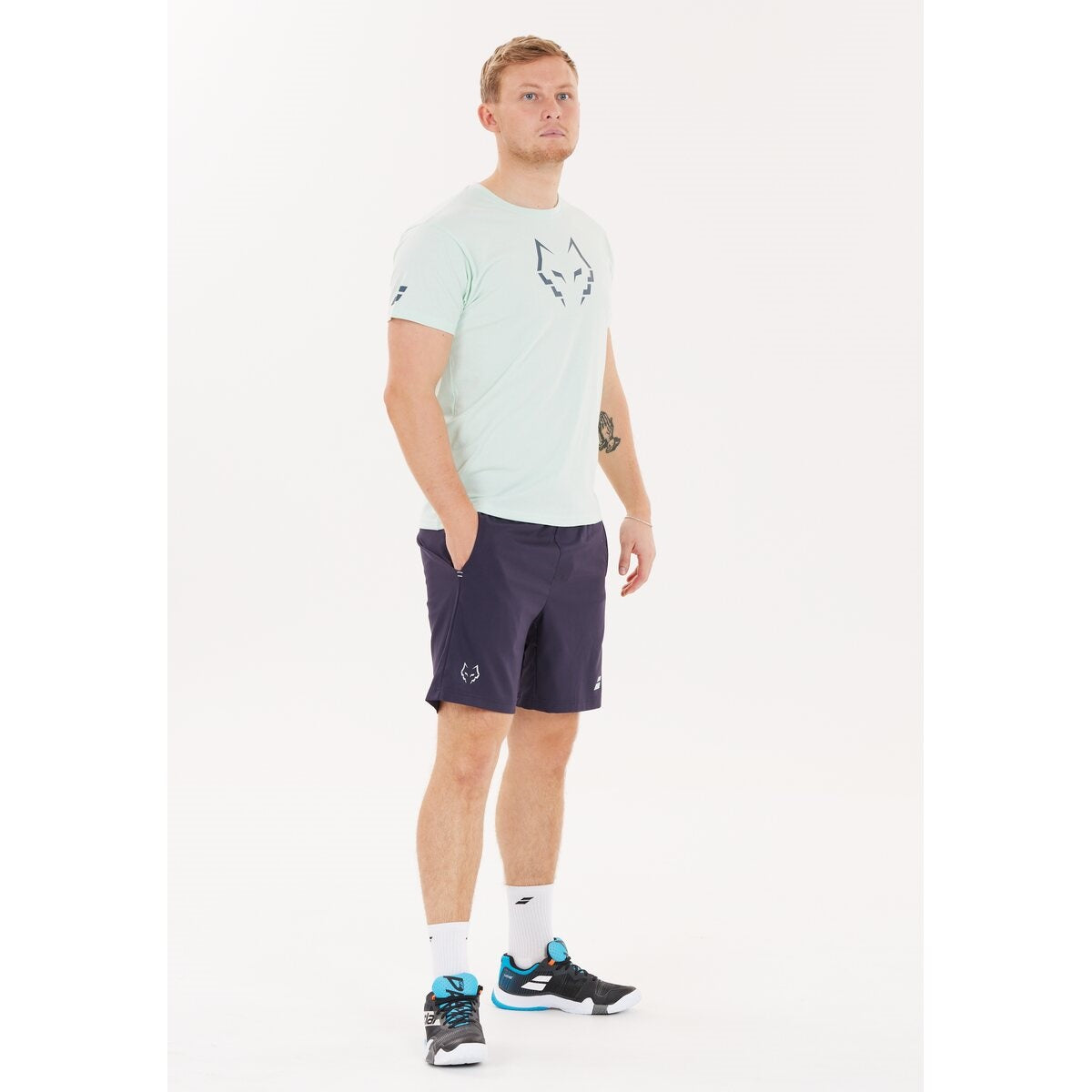 T-shirt Babolat Cotton Juan Lebron (Misty Jade)