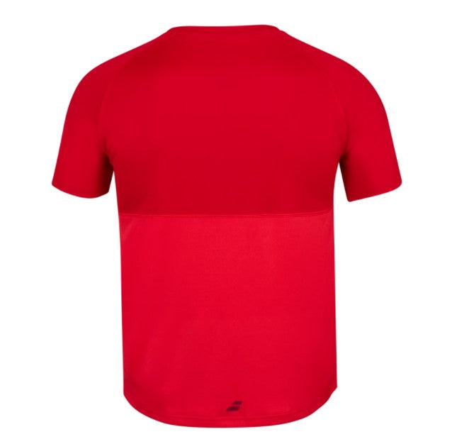 T-shirt Babolat Play à Col Rond (Rouge)