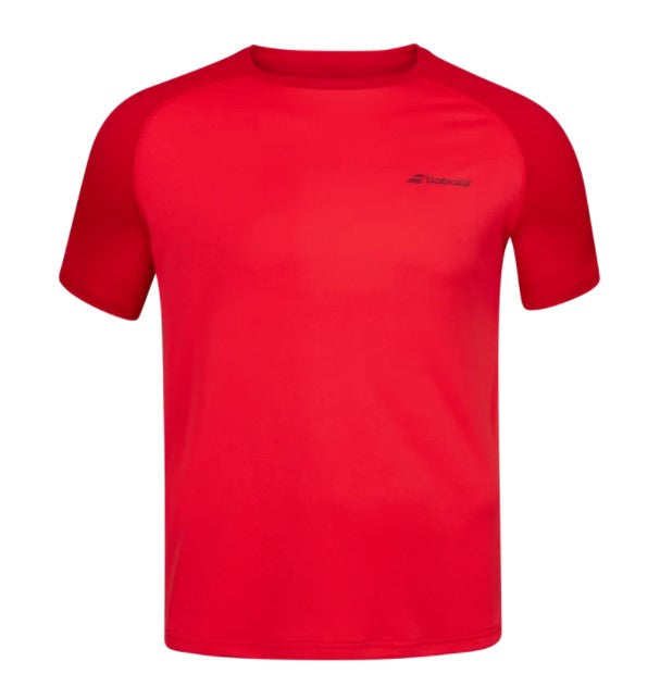 T-shirt Babolat Play à Col Rond (Rouge)