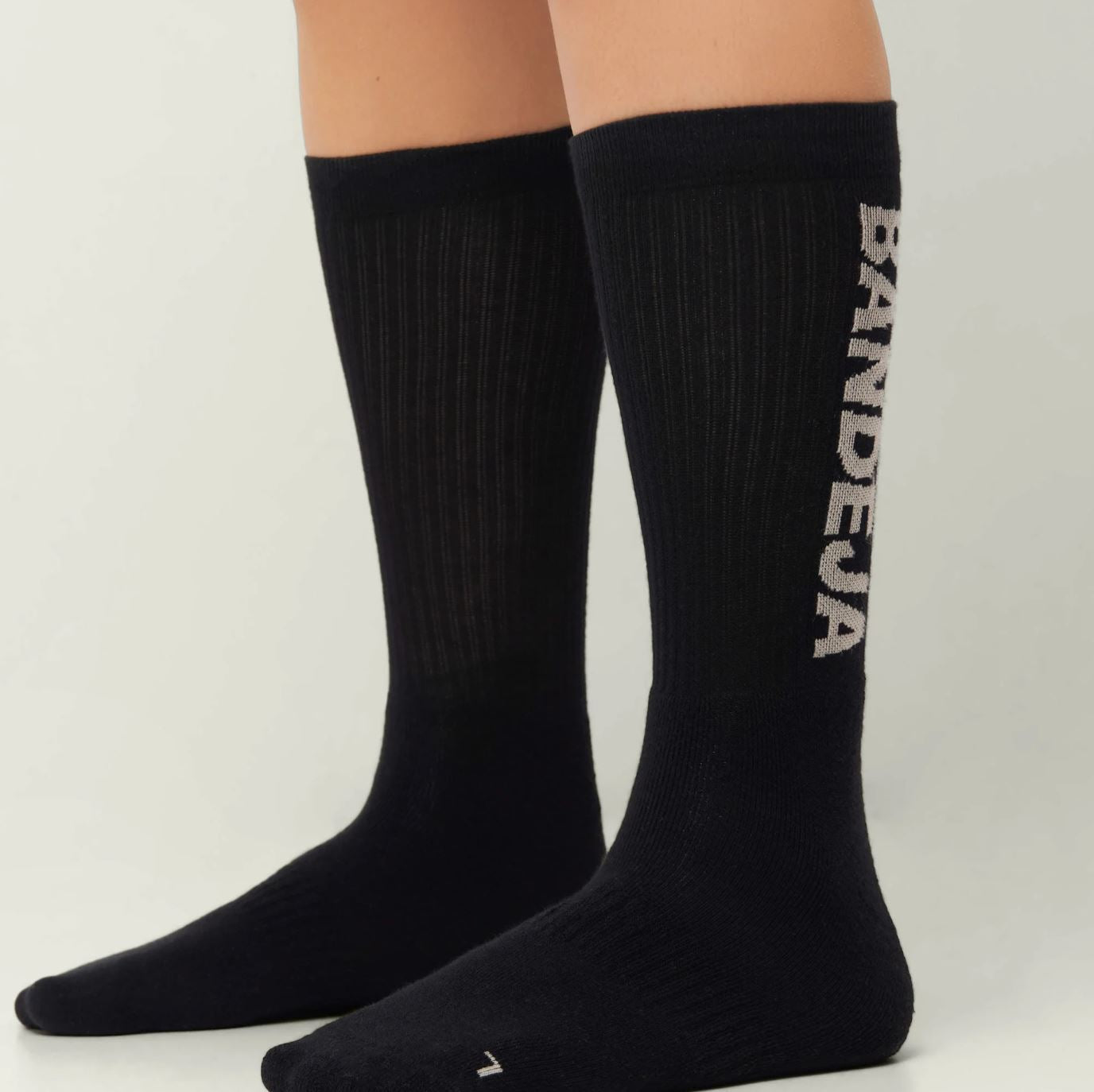 Chaussettes Cuera Padel Crew (Lot de 2, noir)