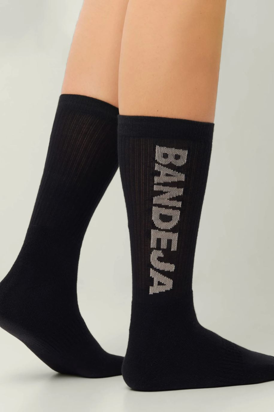 Chaussettes Cuera Padel Crew (Lot de 2, noir)