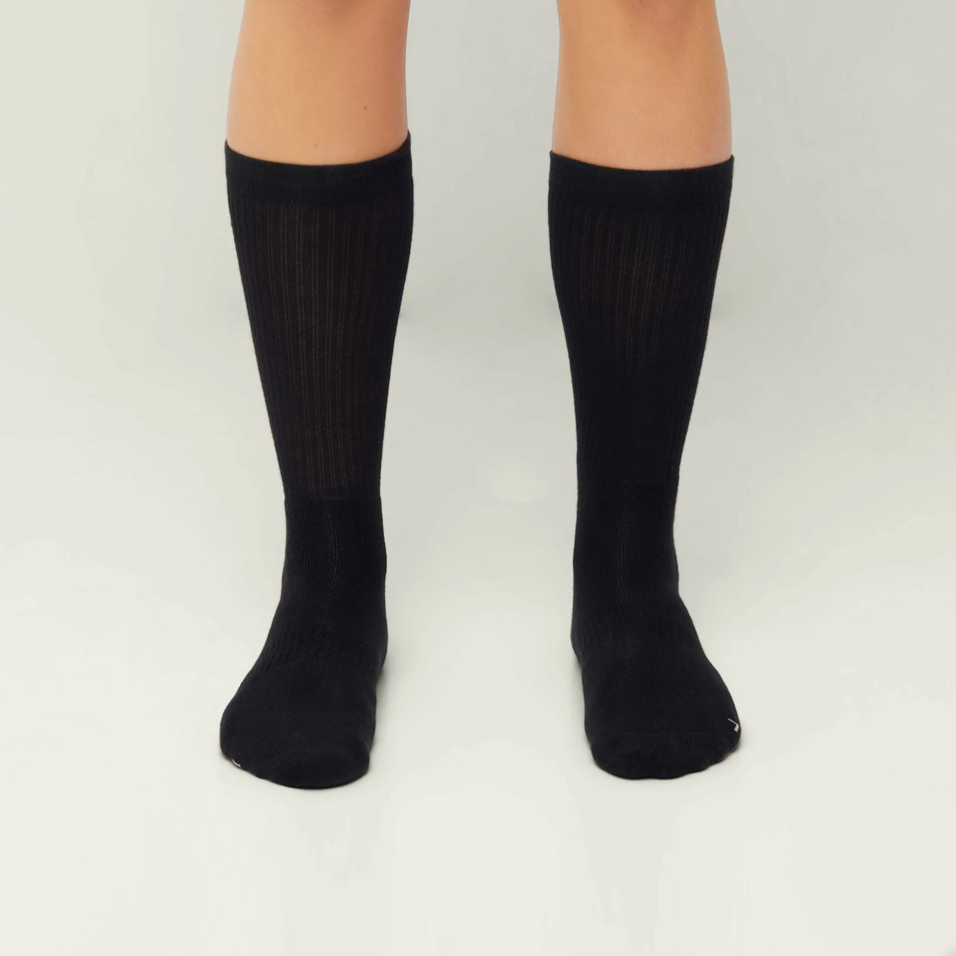 Chaussettes Cuera Padel Crew (Lot de 2, noir)