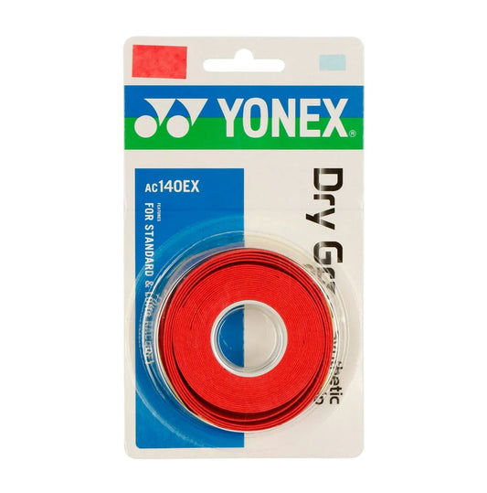 Lot de 3 Yonex Drip Grap (Rouge)