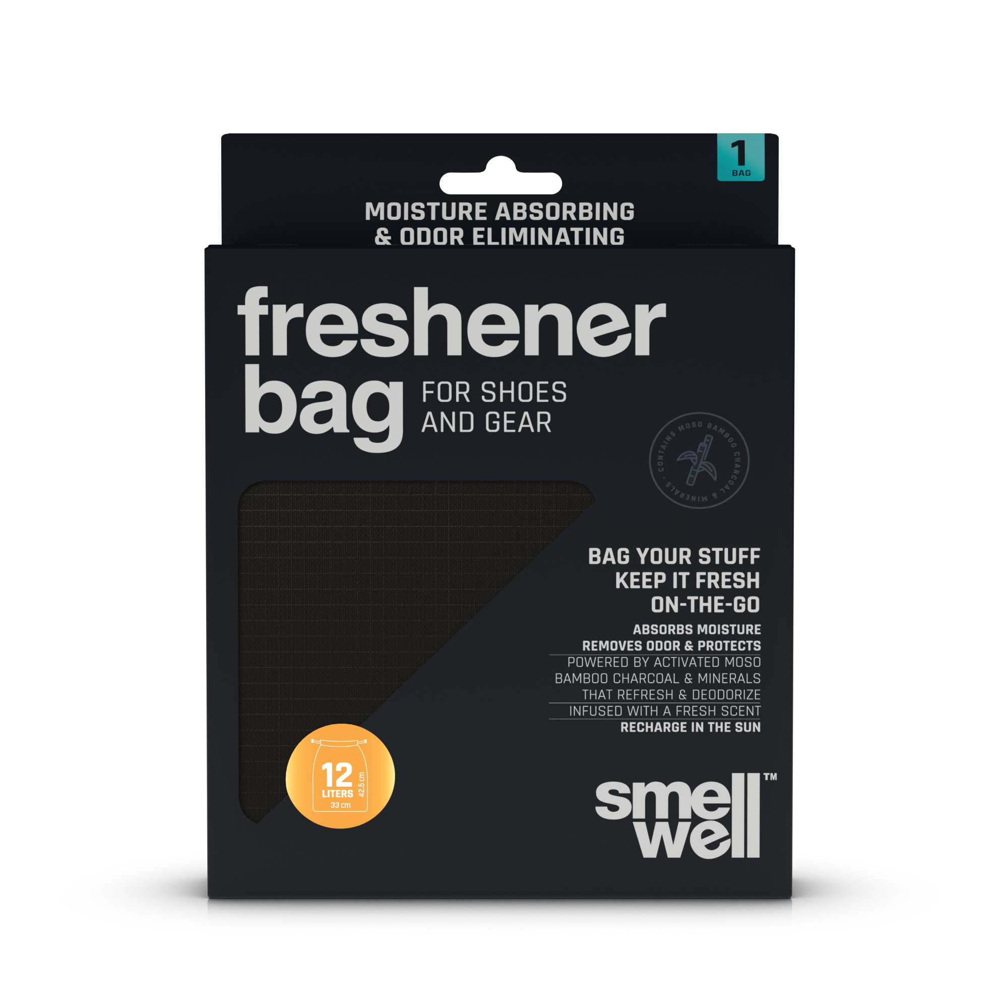 Sachet désodorisant SmellWell (Noir)