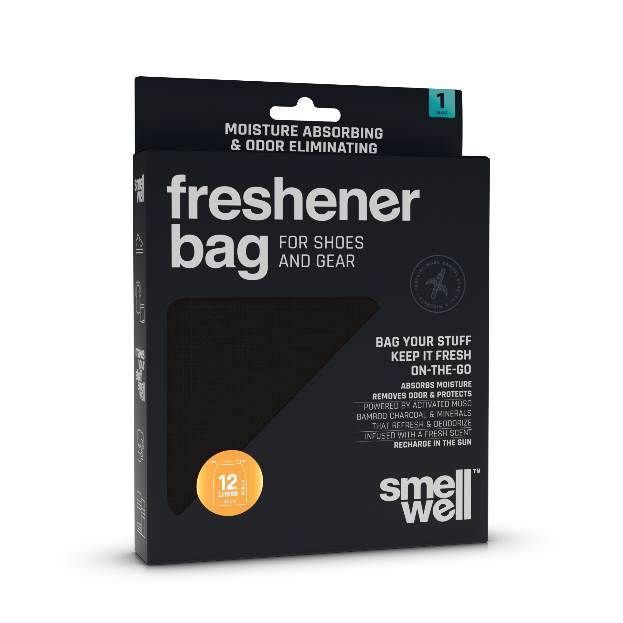 Sachet désodorisant SmellWell (Noir)