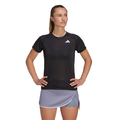 T-shirt pour Femmes Adidas Club (Noir)