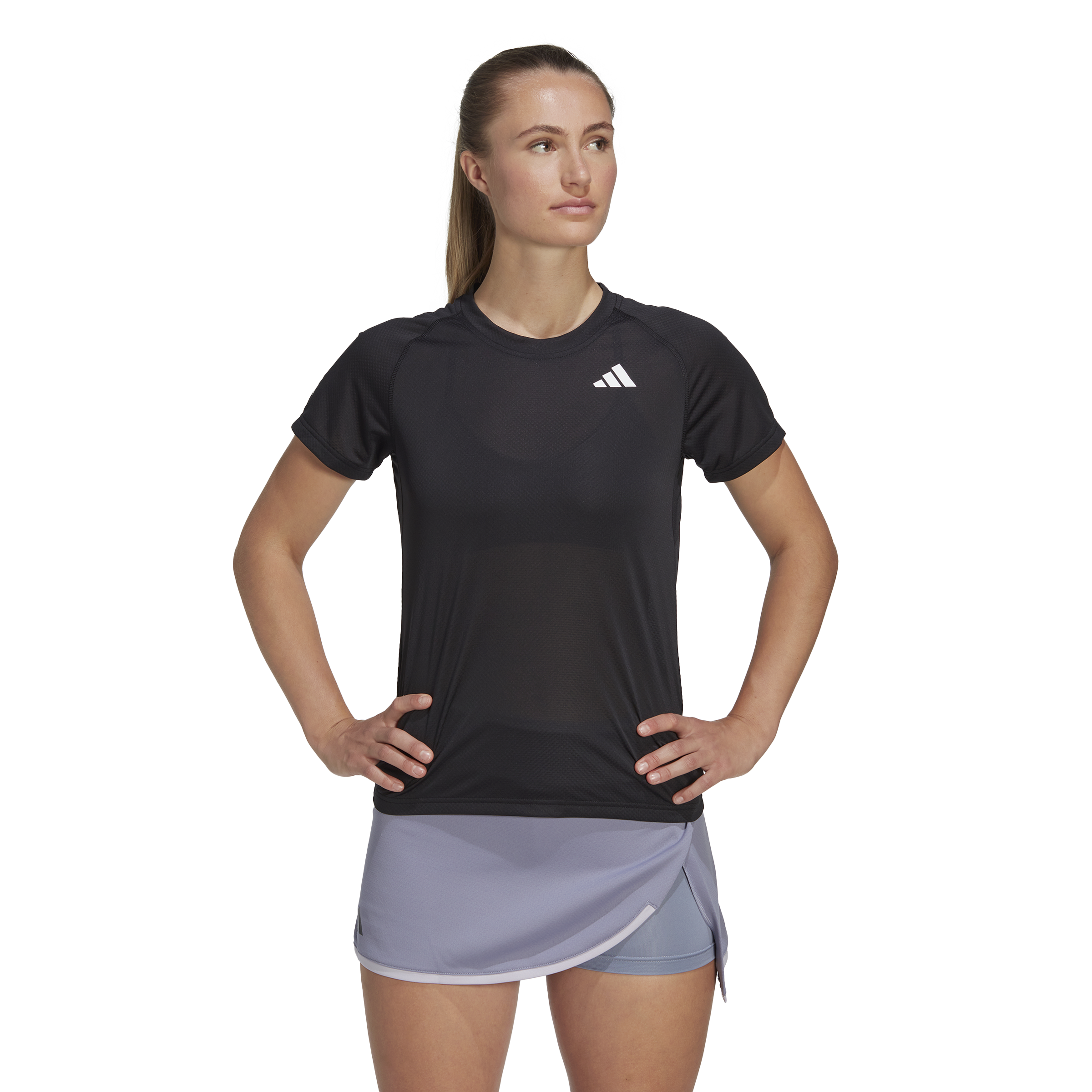 T-shirt pour Femmes Adidas Club (Noir)