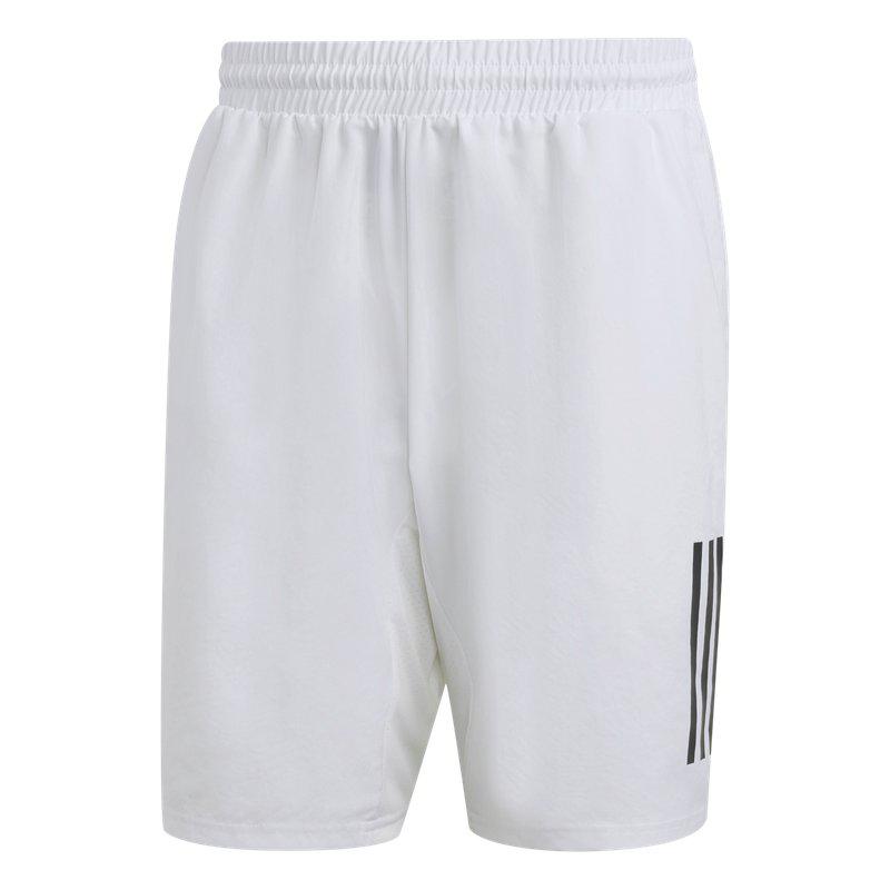 Shorts pour Hommes Adidas Club 3-Stripe (Blanc)