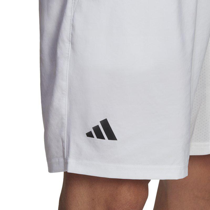 Shorts pour Hommes Adidas Club 3-Stripe (Blanc)