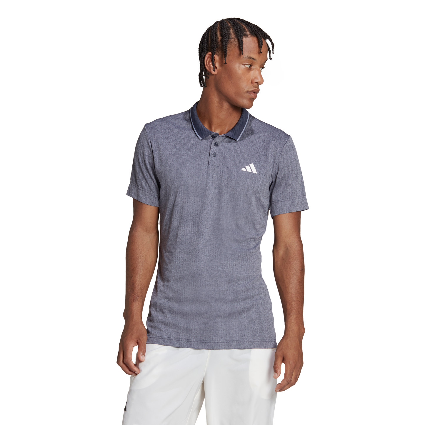 Polo Adidas Freelift (Bleu marine)