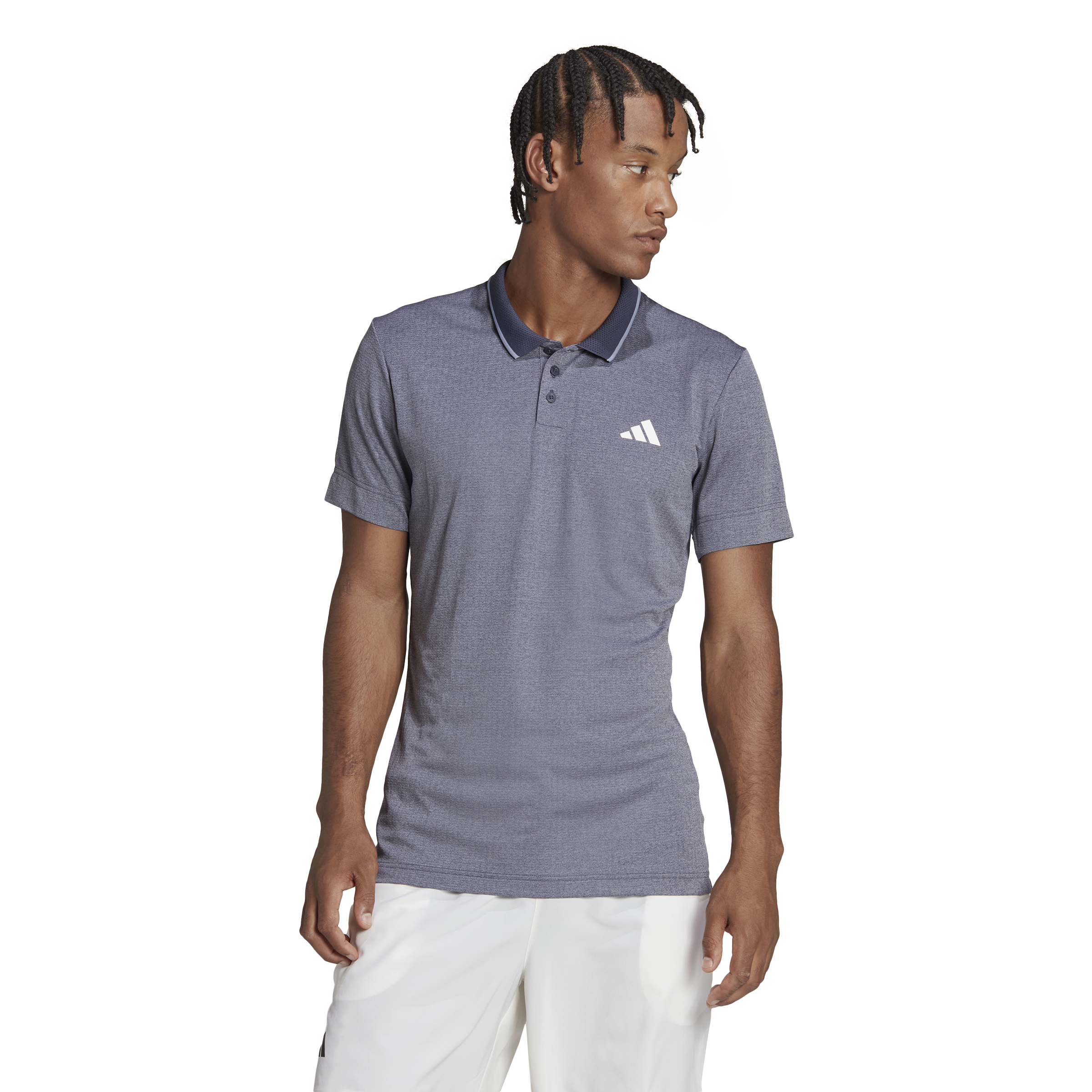 Polo Adidas Freelift (Bleu marine)