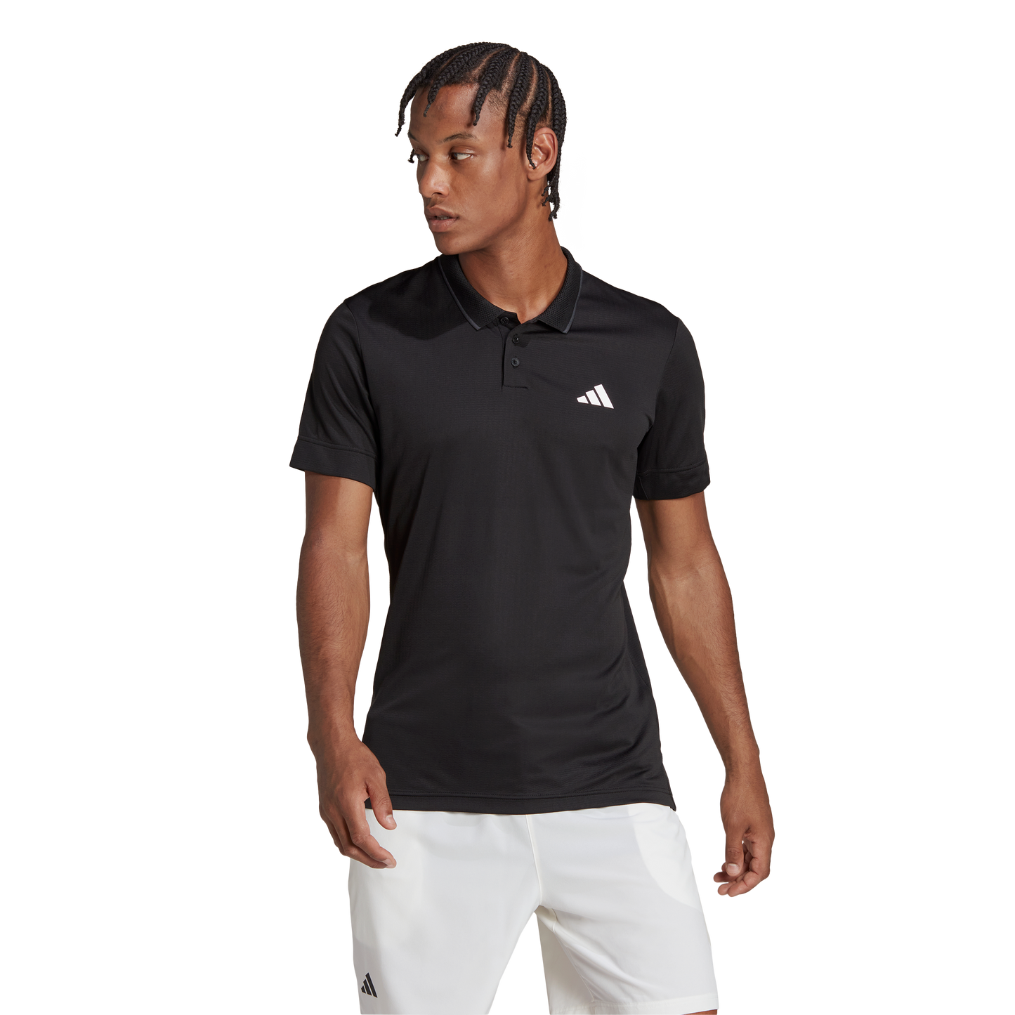 Polo pour Hommes Adidas Freelift (Noir)
