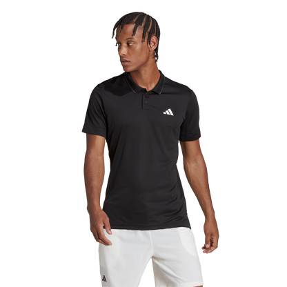 Polo pour Hommes Adidas Freelift (Noir)