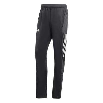 Pantalon tricoté à 3 bandes Adidas (Noir)