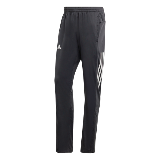 Pantalon tricoté à 3 bandes Adidas (Noir)