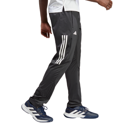 Pantalon tricoté à 3 bandes Adidas (Noir)