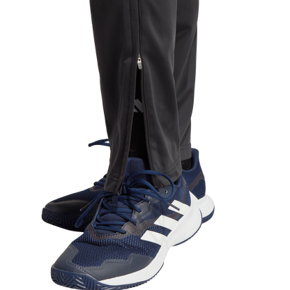 Pantalon tricoté à 3 bandes Adidas (Noir)