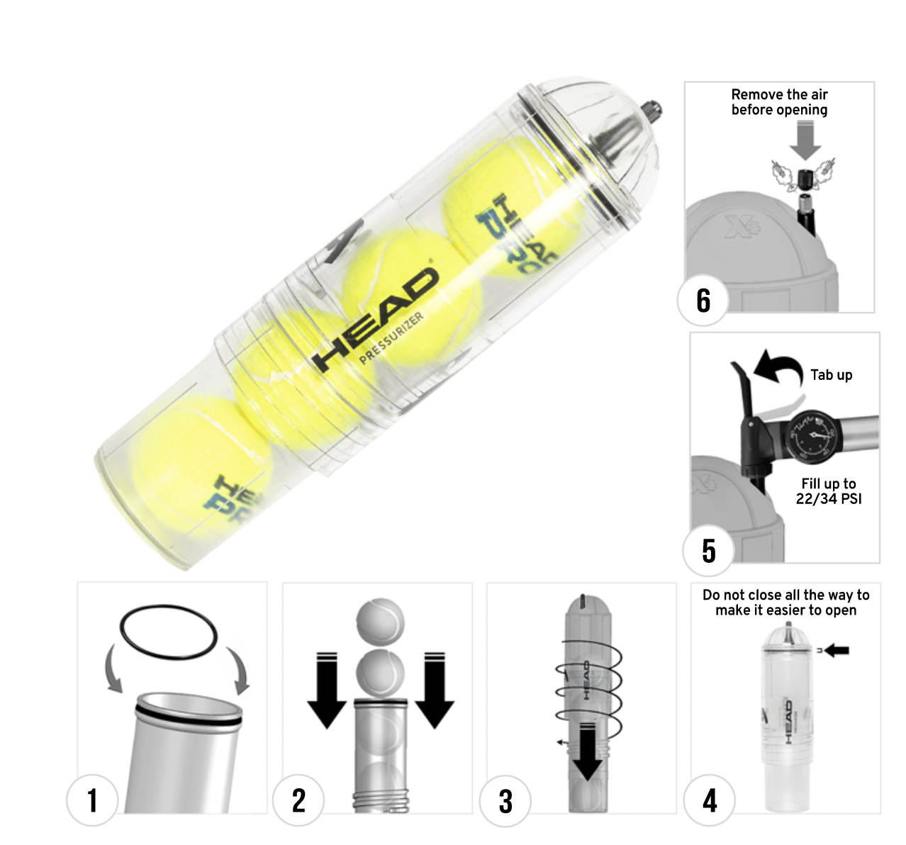 Surpresseur Head X4